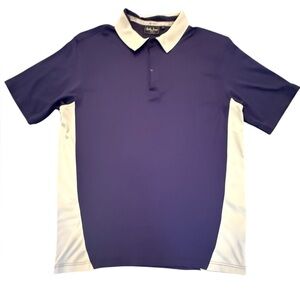 NWOT Bobby Jones X-H2O Navy/Grey Colorblock Polo Golf Shirt Size X-Large $148
